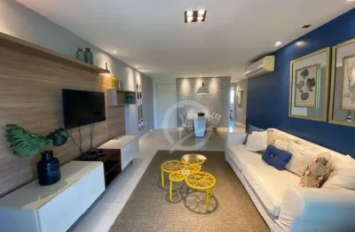 Apartamento com 3 dormitórios à venda, 115 m² por r$ 1.600.000,00 - porto das dunas - aquiraz/ce