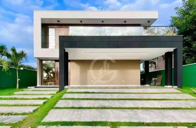 Casa com 5 dormitórios à venda, 403 m² por r$ 2.800.000,00 - cidade alpha - eusébio/ce