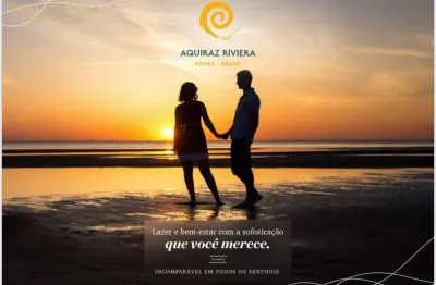 Terreno simplesmente espetacular no condomínio aquiraz riviera na quadra d, ele é simplesmente incrível!