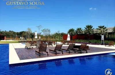 Lote de 500 m² no alphaville ceará 3, com uma frente de mais de 20 metros.