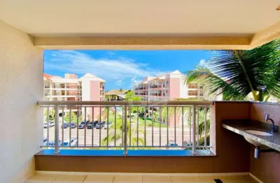 Apartamento à venda, 76 m² por r$ 499.000,00 - porto das dunas - aquiraz/ce