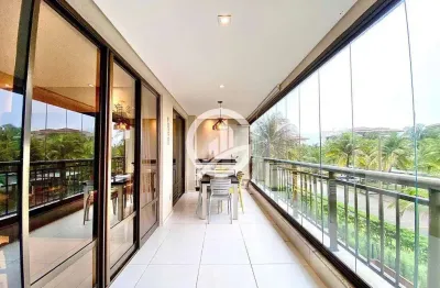 Apartamento mandara kauai  com 4 dormitórios à venda, 126 m² por r$ 1.795.000 - porto das dunas - aquiraz/ce