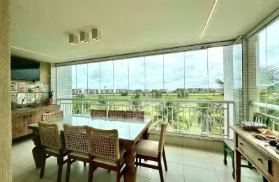 Apartamento no golf ville  com 3 dormitórios à venda, 115 m² por r$ 1.490.000 - porto das dunas - aquiraz/ce