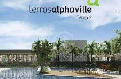 Terreno à venda, 307 m² por r$ 290.000,00 - cidade alpha - eusébio/ce
