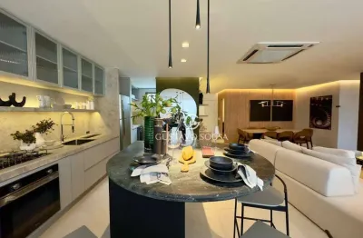 Apartamento com 3 dormitórios à venda, 121 m² por r$ 1.400.000,00 - guararapes - fortaleza/ce