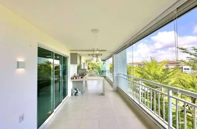 Golf ville resort, apartamento duplo à venda, 230 m² por r$ 2.950.000,00- porto das dunas -