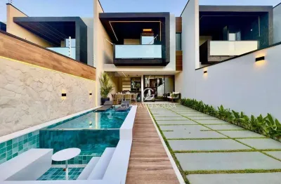 Casa com 4 dormitórios à venda por r$ 759.000 - eusébio.