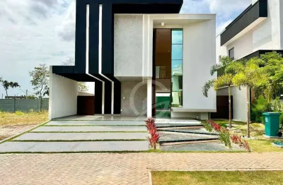 Casa com 4 dormitórios à venda, 240 m² por r$ 1.720.000,00 - cidade alpha - eusébio/ce