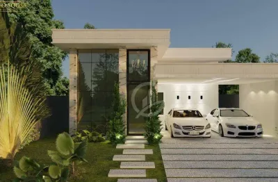 Casa com 3 dormitórios à venda, 179 m² por r$ 1.100.000,00 - cidade alpha - eusébio/ce