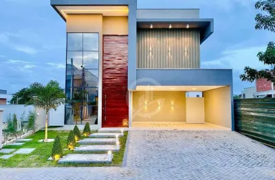 Casa com 4 dormitórios à venda, 247 m² por r$ 1.650.000,00 - cidade alpha - eusébio/ce