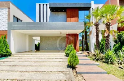 Casa com 4 dormitórios, 260 m² - venda por r$ 2.200.000,00 ou aluguel por r$ 15.620,00/mês - cidade alpha - eusébio/ce