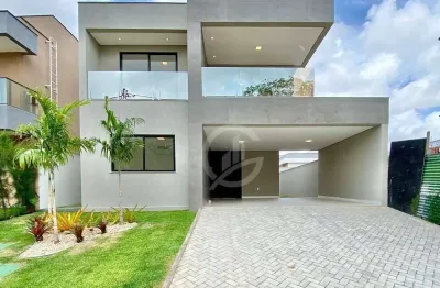 Casa com 4 dormitórios à venda, 263 m² por r$ 1.450.000,00 - cidade alpha - eusébio/ce
