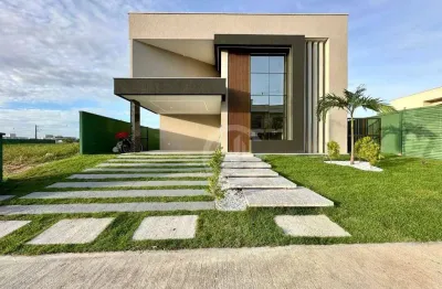 Casa com 5 dormitórios à venda, 396 m² por r$ 2.899.000,00 - cidade alpha - eusébio/ce