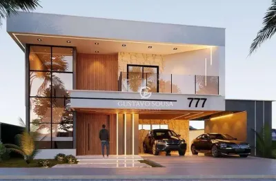 Casa com 4 dormitórios à venda, 307 m² por r$ 2.500.000,00 - cidade alpha - eusébio/ce