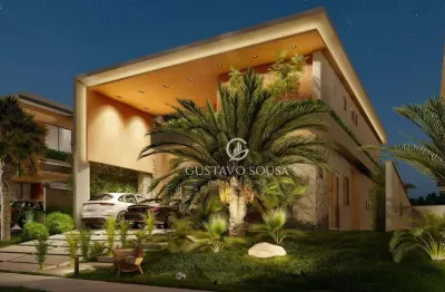 Casa no alphaville eusébio com 6 dormitórios à venda por r$ 4.600.000