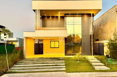 Casa com 4 dormitórios à venda, 254 m² por r$ 1.650.000,00 - cidade alpha - eusébio/ce