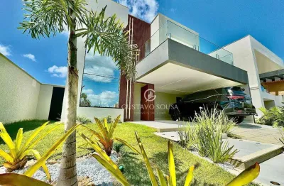 Casa com 4 dormitórios à venda, 234 m² por r$ 1.890.000,00 - cidade alpha - eusébio/ce