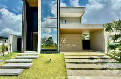 Casa com 3 dormitórios à venda, 261 m² por r$ 1.690.000,00 - cidade alpha - eusébio/ce