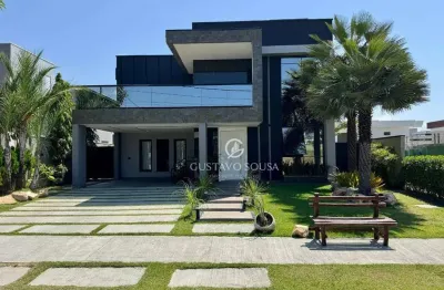Casa com 4 dormitórios à venda, 350 m² por r$ 2.990.000,00 - cidade alpha - eusébio/ce