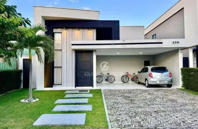 Casa com 3 dormitórios à venda, 172 m² por r$ 1.380.000,00 - cidade alpha - eusébio/ce