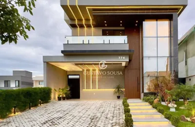 Casa com 4 dormitórios à venda, 262 m² por r$ 1.890.000,00 - cidade alpha - eusébio/ce