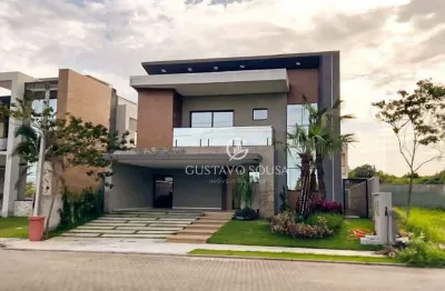 Casa com 5 dormitórios à venda, 271 m² por r$ 1.850.000,00 - cidade alpha - eusébio/ce