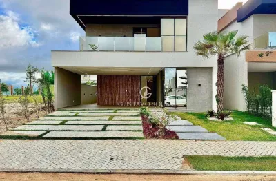 Casa com 4 dormitórios à venda, 261 m² por r$ 1.740.000,00 - cidade alpha - eusébio/ce
