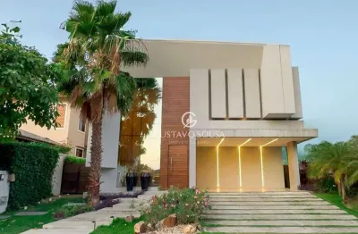 Casa com 5 dormitórios à venda, 392 m² por r$ 4.150.000,00 - alphaville eusébio - eusébio/ce