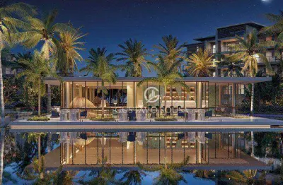 Apartamento mandara by yoo, com 3 dormitórios à venda, 134 m² por r$ 2.150.000 - porto das dunas - aquiraz/ce