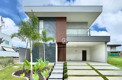 Casa com 4 dormitórios à venda, 251 m² por r$ 1.700.000,00 - cidade alpha - eusébio/ce