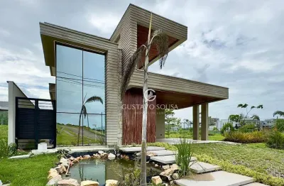 Casa com 3 dormitórios à venda, 222 m² por r$ 1.790.000,00 - cidade alpha - eusébio/ce