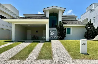Casa no alphaville fortaleza com 4 dormitórios à venda, 400 m² por r$ 3.300.000 - alphaville fortaleza - fortaleza/ce
