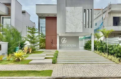 Casa com 3 dormitórios à venda, 213 m² por r$ 1.390.000,00 - cidade alpha - eusébio/ce