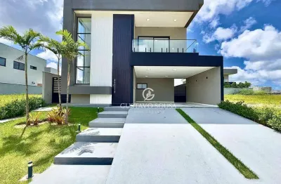 Casa com 4 dormitórios à venda, 196 m² por r$ 1.370.000,00 - cidade alpha - eusébio/ce