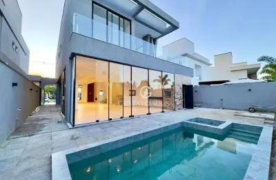 Casa com 4 dormitórios à venda, 277 m² por r$ 1.990.000,00 - cidade alpha - eusébio/ce