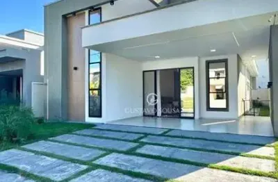 Casa no codomínio jardins do lago com 3 dormitórios à venda, 150 m² por r$ 1.200.000 - jardins do lago - eusébio/ce
