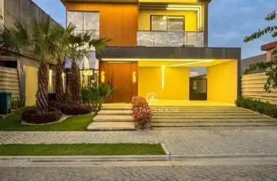 Casa, 300 m² - venda por r$ 2.350.000,00 ou aluguel por r$ 17.680,00/mês - cidade alpha - eusébio/ce