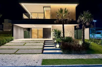 Casa com 4 dormitórios à venda, 309 m² por r$ 2.500.000,00 - cidade alpha - eusébio/ce