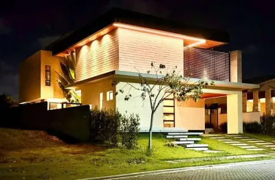 Casa com 4 dormitórios à venda, 395 m² por r$ 3.750.000,00 - cidade alpha - eusébio/ce
