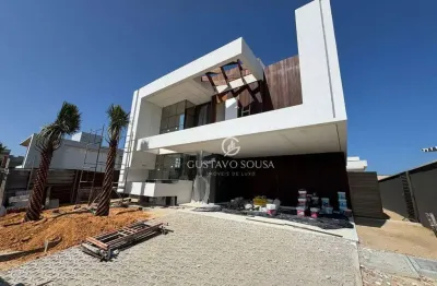 Casa com 4 dormitórios à venda, 382 m² por r$ 2.850.000,00 - cidade alpha - eusébio/ce