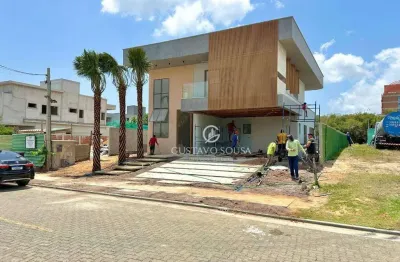 Alphaville ceará com 4 dormitórios à venda, 370 m² por r$ 4.500.000 - cidade alpha - eusébio/ce