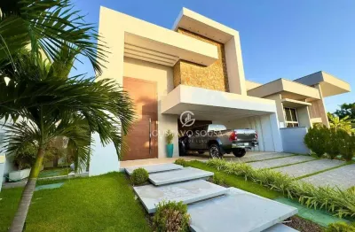 Casa com 4 dormitórios à venda, 364 m² por r$ 3.240.000,00 - jardins ibiza - eusébio/ce