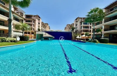 Apartamento à venda no porto das dunas 68 m2, nascente, projetado e mobiliado por apenas 649.900.