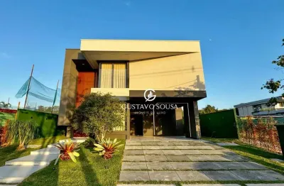 Casa à venda, 373 m² por r$ 3.950.000,00 - cidade alpha - eusébio/ce