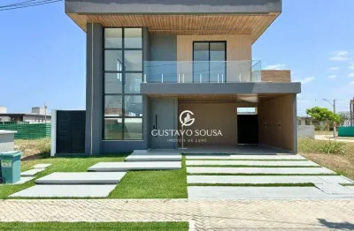 Alphaville ceará terras 4 com 5 dormitórios à venda, 261 m² por r$ 1.950.000 - cidade alpha - eusébio/ce