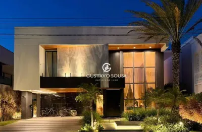 Casa com 4 dormitórios à venda, 339 m² por r$ 7.000.000 - alphaville fortaleza