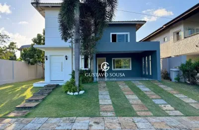 Casa com 4 dormitórios à venda, 213 m² por r$ 1.450.000,00 - alphaville eusébio - eusébio/ce