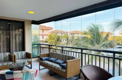 Apartamento com 3 dormitórios à venda, 104 m² por r$ 1.500.000 - porto das dunas - aquiraz/ce