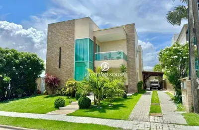 Casa com 5 dormitórios à venda, 420 m² por R$ 3.500.000 - Alphaville Fortaleza