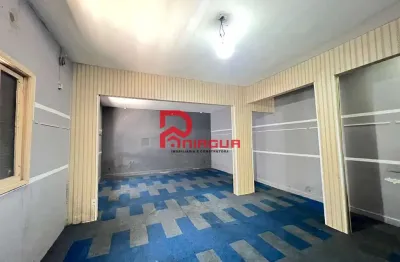 Casa comercial com 2 salas, boqueirão, praia grande, cod: 3615